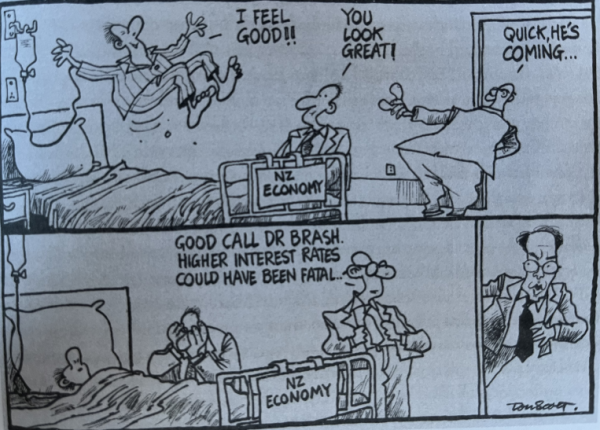 Don Brash cartoon NZ Economy